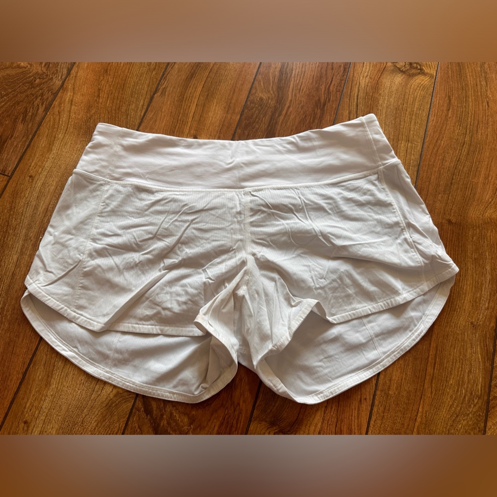 Lululemon white shorts